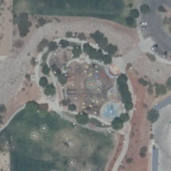 Aerial photo of Centennial Hills Park