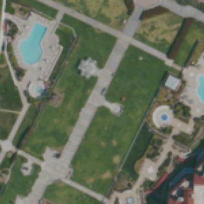 Aerial view of Centennial Park