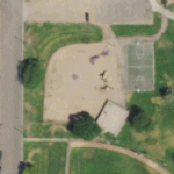 Aerial photo of Centennial Park