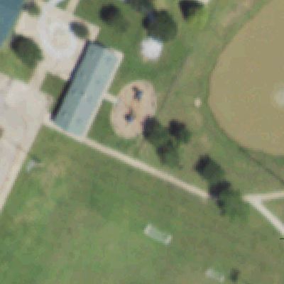 Aerial photo of Centennial Park