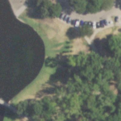 Aerial photo of Centennial Park