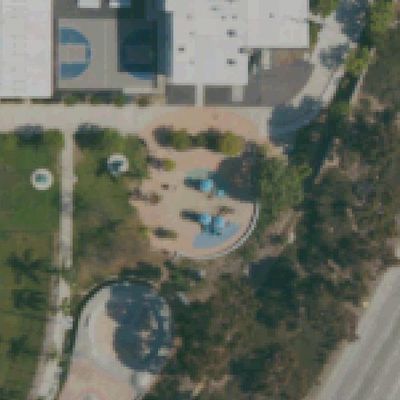 Aerial view of Central Ave Park