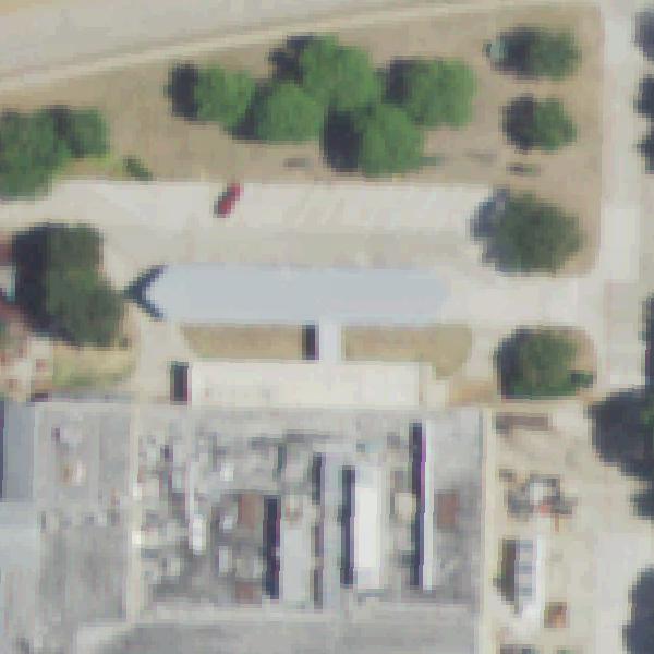 Aerial view of Central Market Playground