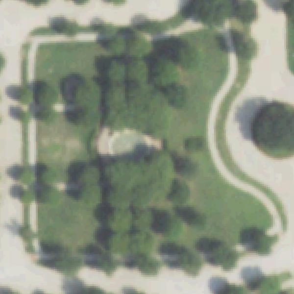 Aerial view of Central Park (Bridgeland Residents Only)