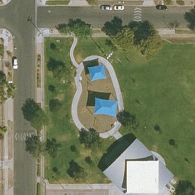 Aerial view of Central Park