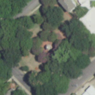 Aerial view of Central Square Park