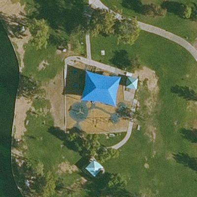 Aerial view of Chaparral Park