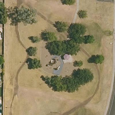 Aerial view of Chapparal Park