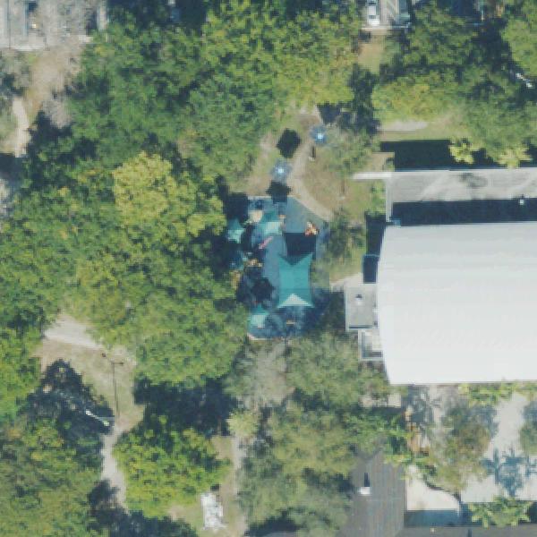 Aerial view of Charles Hadley Park