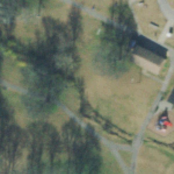 Aerial photo of Charlotte Park