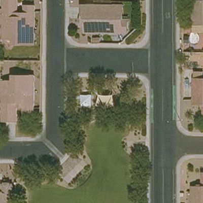 Aerial view of Charter Oak Park