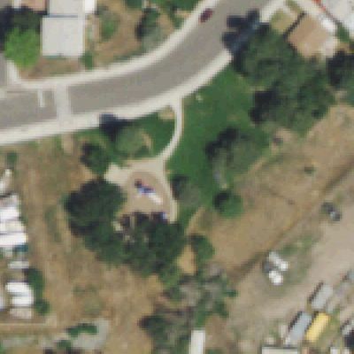 Aerial photo of Chase Park