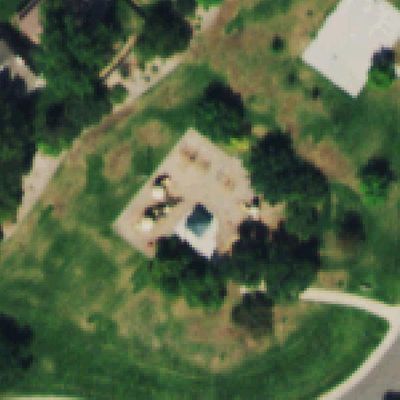 Aerial photo of Cherry Park