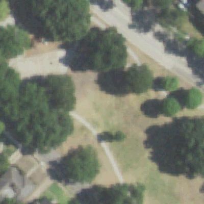Aerial view of Cherrywood Park