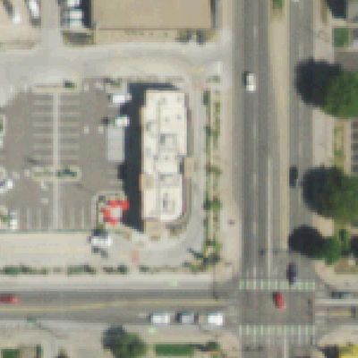 Aerial photo of Chick-fil-A