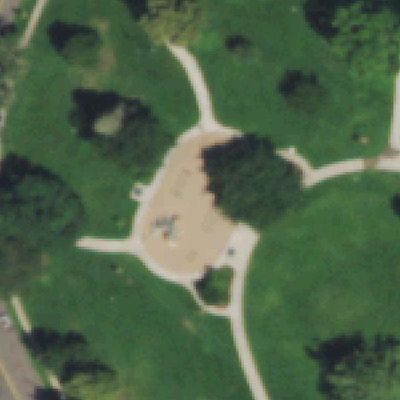 Aerial photo of Children play Area