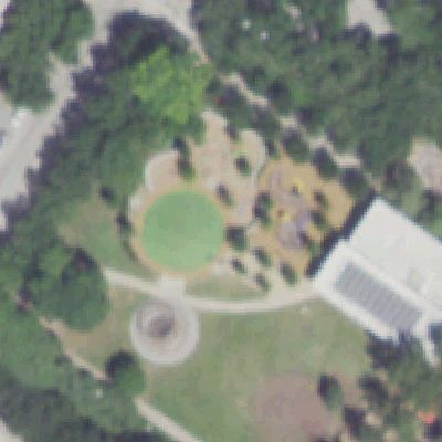 Aerial photo of Children's Playground