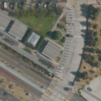 Aerial view of Children’s Museum Park