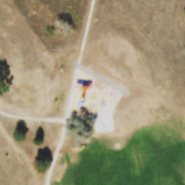 Aerial photo of Christensen Meadows Park