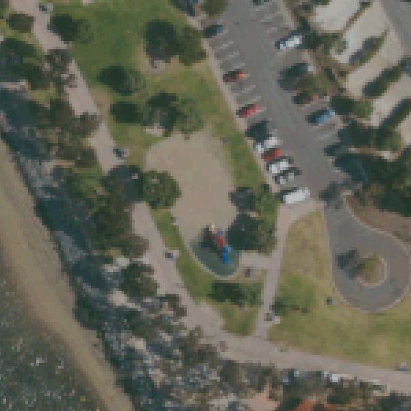Aerial view of Chula Vista Bayside Park