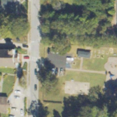Aerial view of Church Street Park