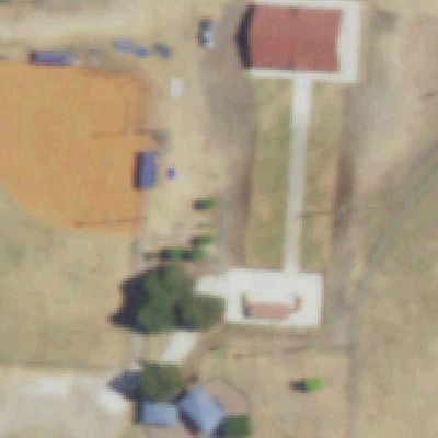 Aerial view of Cindy Jones Park