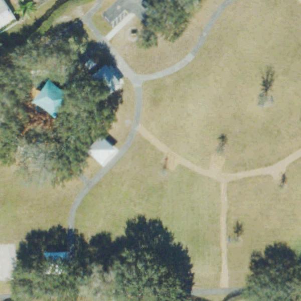 Aerial view of Cinnamon Place Park