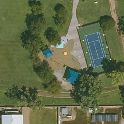 Aerial view of Circle G Park