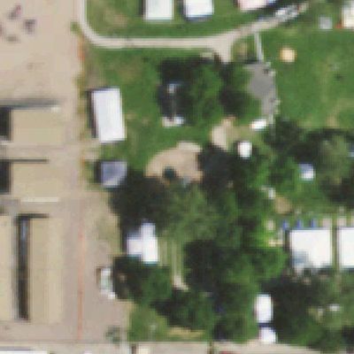 Aerial photo of Citizens' Park