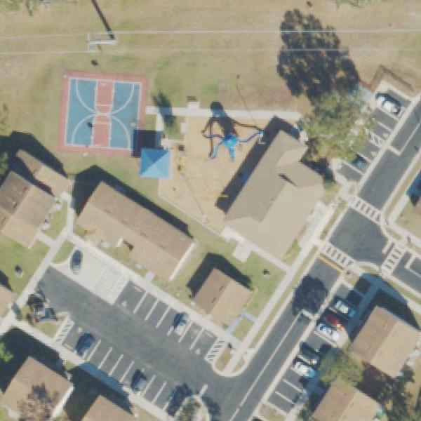 Aerial view of Citrus Square Recreation Site
