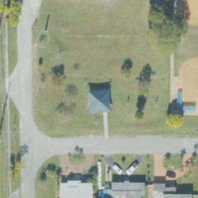 Aerial view of City of Miami Springs Children’s Playground