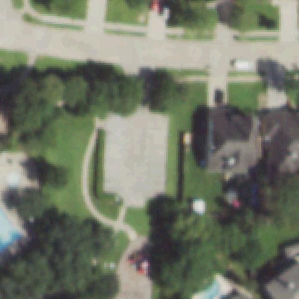 Aerial photo of Claremont Park