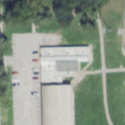 Aerial photo of Clark Park