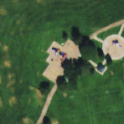 Aerial photo of Clarkson Park