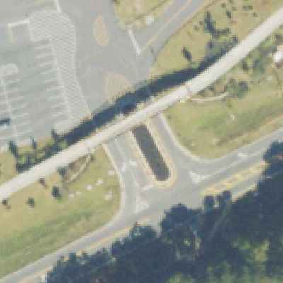 Aerial view of Clayton Co. International Park Entrance