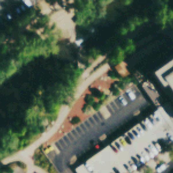 Aerial photo of Clear Creek Trail