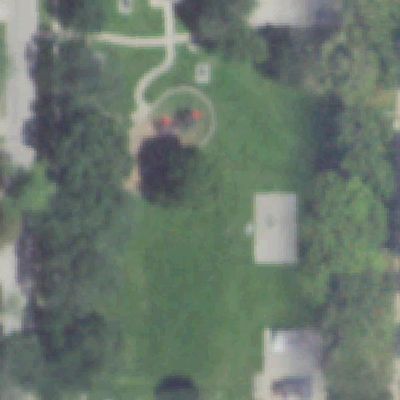 Aerial photo of Cliff Tuttle Park