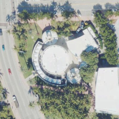 Aerial view of Close Beach