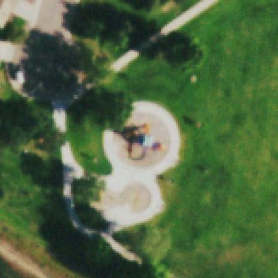 Aerial photo of Club Crest Park North