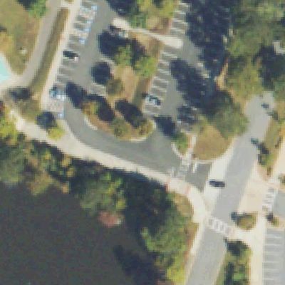 Aerial view of Club Drive Park