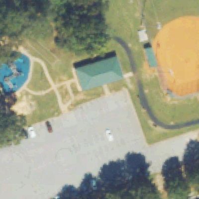 Aerial view of Cobb County Hurt Road Park
