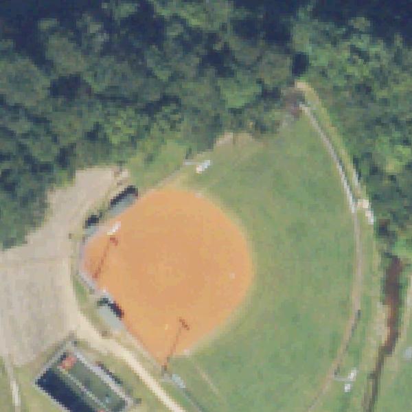 Aerial view of Cobb County Rhyne Park