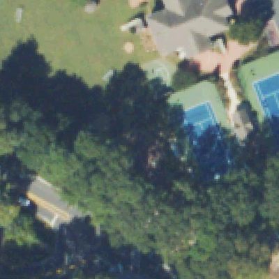 Aerial view of Cochise Club Playground