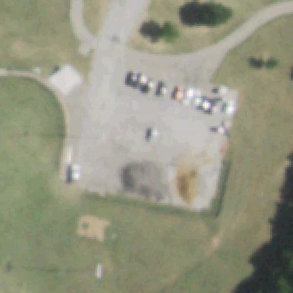 Aerial view of Cody Multiuse Field Park