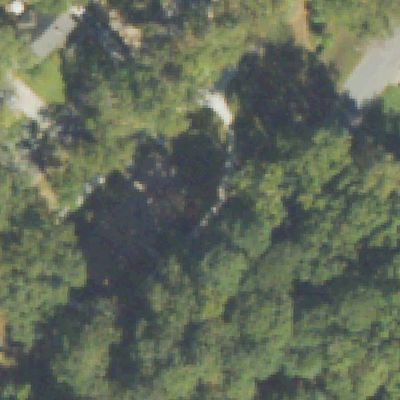 Aerial view of Cofield Park