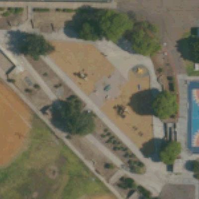 Aerial view of Colina Del Sol Park