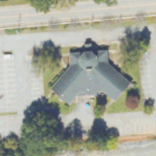 Aerial view of Collar Park