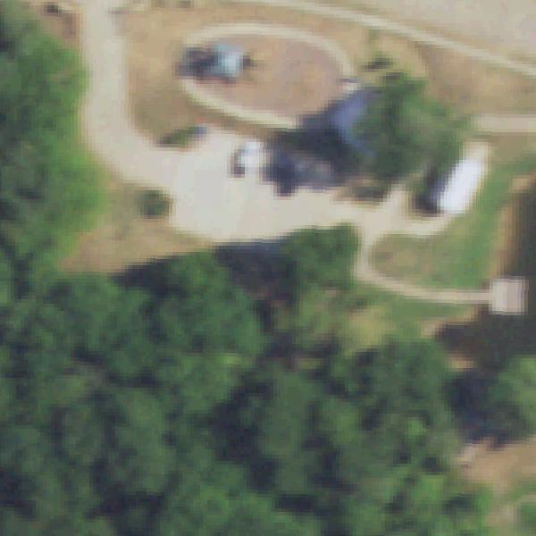 Aerial view of Colleyville Nature Center