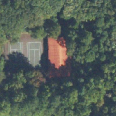 Aerial view of Collier Park