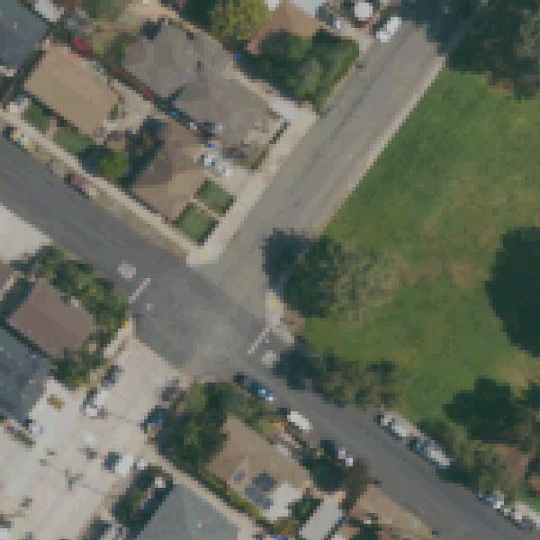 Aerial view of Collier Park